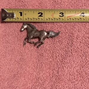Sterling Silver Horse Brooch